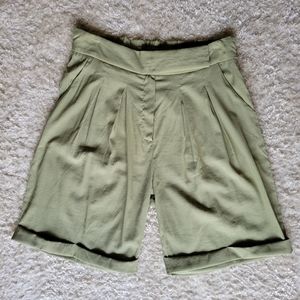Grace Karin olive green Bermuda shorts size 2x
